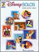 DISNEY SOLOS ALTO SAX-BOOK with Online Audio Access cover